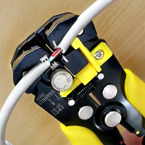 Знімач ізоляції з обжимкой клем S & R 5 в 1 205 мм