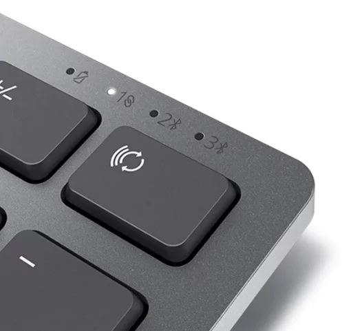 Комплект Dell Premier Multi-Device Wireless Keyboard and Mouse - KM7321W - Ukrainian (QWERTY)