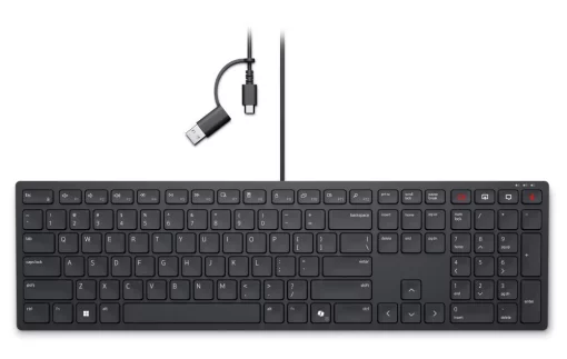 Клавіатура Dell Pro Wired Collaboration Keyboard - KB525C - Ukrainian