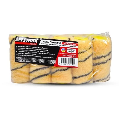 Набір валиків Stark «Преміум» 6х30х100 мм, 10 шт.