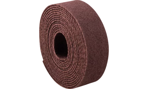 Стрічка волокона абразивна на котушках 100мм*10м А180 (скотч-брайт)