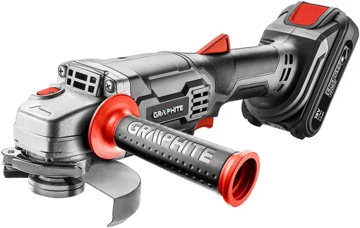 Шліфмашина кутова акумуляторна GRAPHITE Energy + 115мм 18В 10000об/хв 1.5кг без АКБ та ЗП