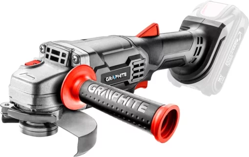Шліфмашина кутова акумуляторна GRAPHITE Energy + 115мм 18В 10000об/хв 1.5кг без АКБ та ЗП