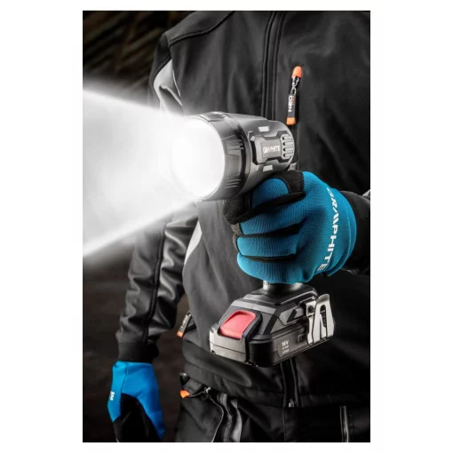 Ліхтар інспекційний акумуляторний GRAPHITE Energy+, 18В, 260лм без АКБ та ЗП