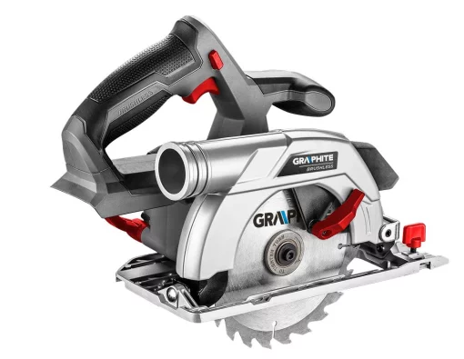 Пила дискова акумуляторна GRAPHITE Energy+ 18В 165мм 2.95кг без АКБ та ЗП