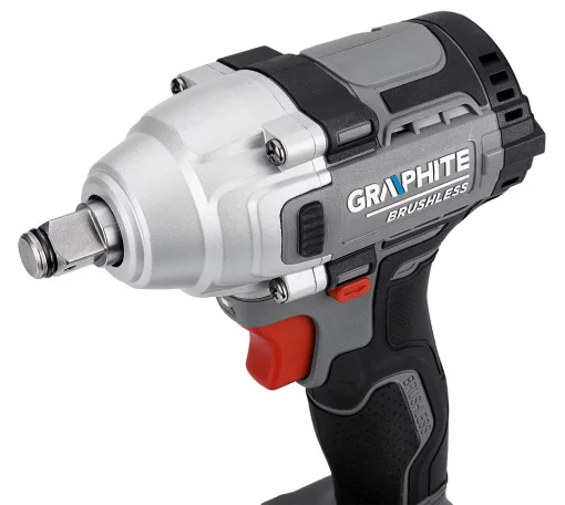 Гайковерт ударний GRAPHITE Energy+ 18В 330Нм 2600об/хв 1/2" 0.9кг без АКБ та ЗП