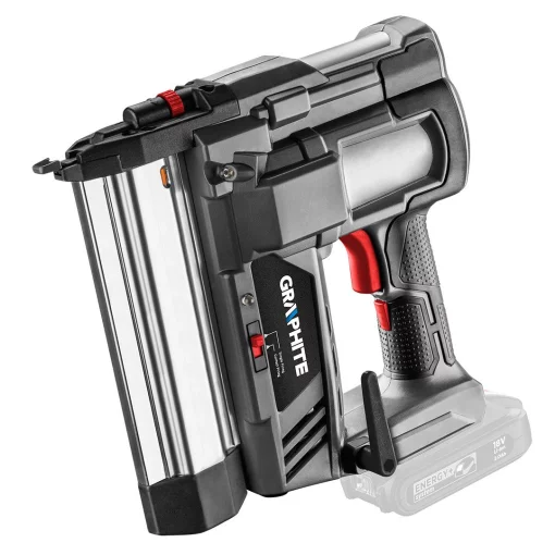 Степлер-цвяхозабивач акумуляторний GRAPHITE Energy+ 18В цвяхи до 50мм скоби до 40мм 2.64кг без АКБ та ЗП
