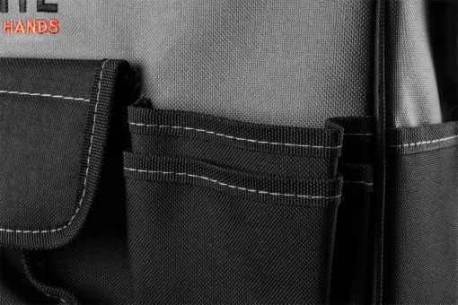 Сумка для інструменту GRAPHITE Energy+, Medium, 18.5л, жорстка конструкція, водостійка, поліестер, 25х42х22.5см, сумісна з 58G093