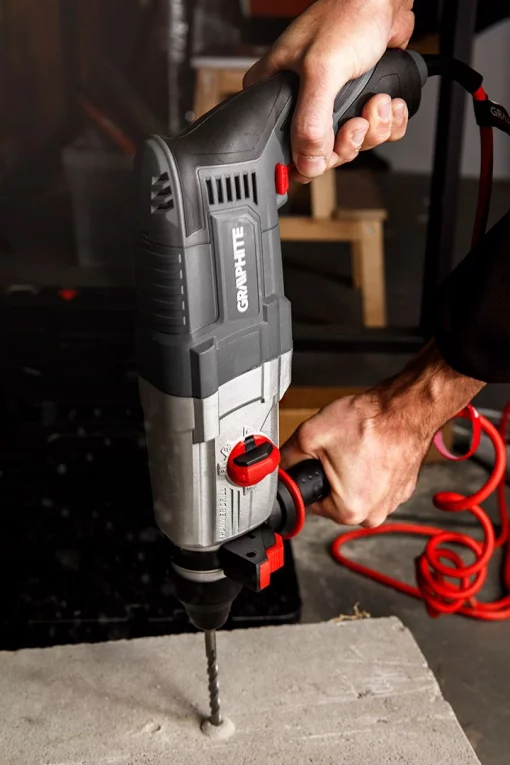 Перфоратор GRAPHITE SDS-plus 800Вт 2.8Дж кейс 3.28кг