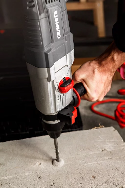 Перфоратор GRAPHITE SDS-plus 800Вт 2.8Дж кейс 3.28кг