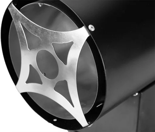 Теплова гармата газова GRAPHITE, акумуляторна 18В, 30кВт, 200м2, 500м3/год, IP24, чорний