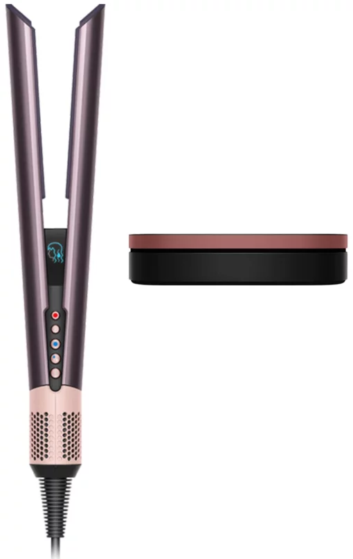 Випрямляч Dyson з вологого на сухе HТ01 Airstrait Jasper/Plum, темп.режимів-3, 80-140С, OLED-дисплей, кейс, метал, фіолетовий