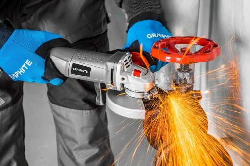 Шліфмашина кутова GRAPHITE 125мм 1100Вт 11000об/хв 2.7кг