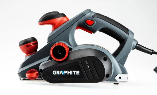 Рубанок GRAPHITE 850Вт 82мм стругання до 3мм 3.1кг
