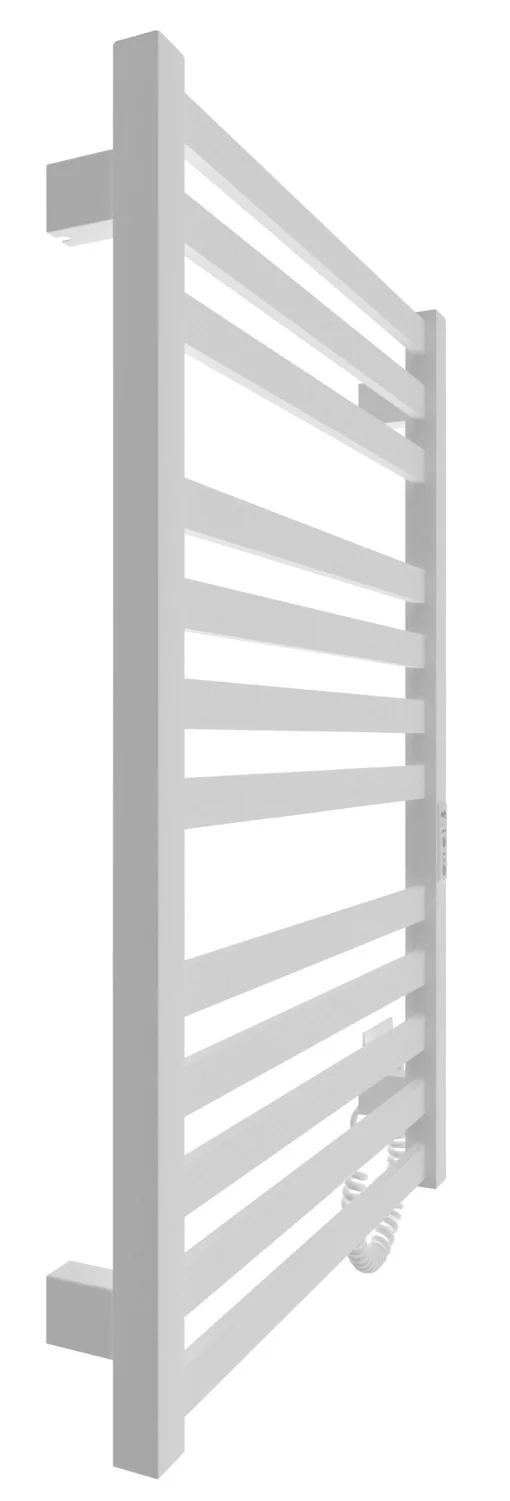 Рушникосушка Hygge Family електрична Oxford, 770х530х80мм, таймер-регулятор, сталь, білий матовий