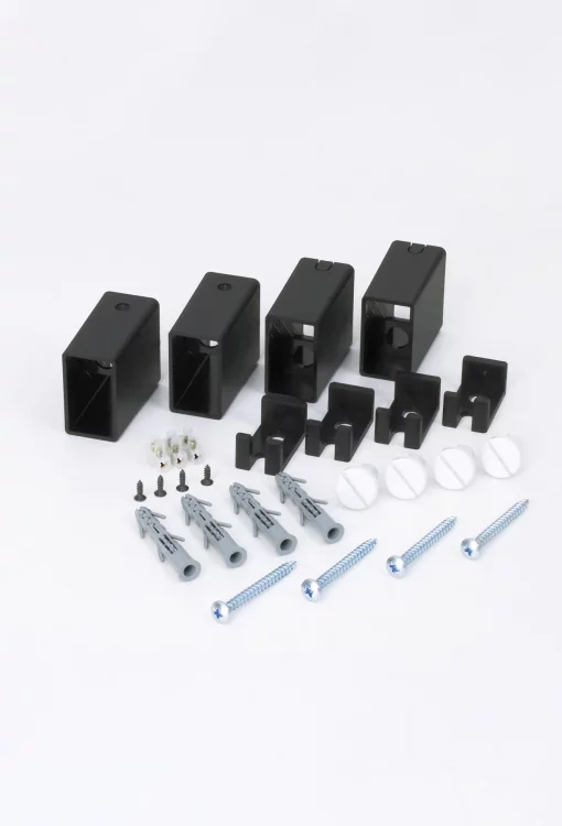 Рушникосушка Hygge Family електрична Leeds, 770х430х80мм, таймер-регулятор, сталь, чорний матовий