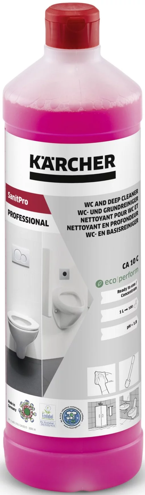 Засіб для очищення санітарних приміщень Karcher SanitPro CA 10 C 1л