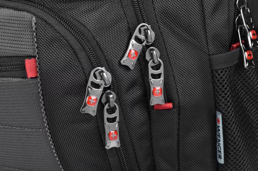 Рюкзак для ноутбука, Wenger Pillar 16", чорно-сірий