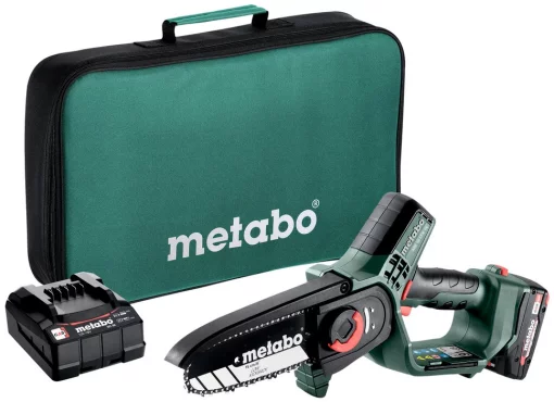 Пила ланцюгова акумуляторна Metabo MS 18 LTX 15 18В 1х2А·год шина 15см 5м/сек 2кг