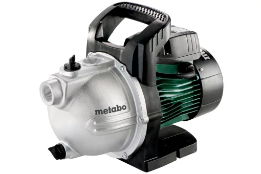 Насос садовий Metabo P 3300 G, 900Вт, 3.3куб/год, висота подачі 45м, всмоктування до 8м, 11.1кг