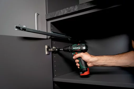 Шурупокрут-дриль акумуляторний Metabo PowerMaxx SB BL 12В 2х2А·год 20·38Нм 0-400·0-1500об/хв 0.8кг