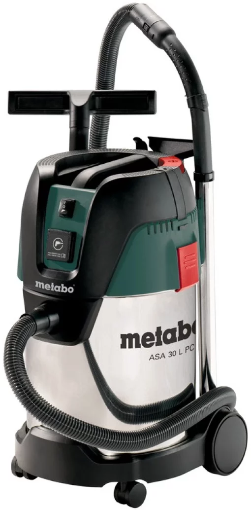 Пилосос професійний Metabo ASA 30 L PC Inox 1250Вт 210мБар контейнер 30л 9.6кг