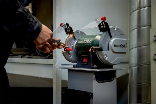 Верстат заточувальний Metabo DS 150 M 370Вт коло 150х20мм 2980об/хв 8.7кг