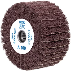 Шліфувальний круг 100*50мм М14 Р-100 POLINOX PNZ10050M14A комбінований