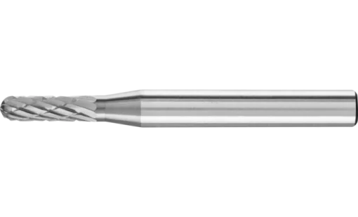 Борфреза ВК8 4,0мм циліндрична з закругленим кінцем зуб 3 PLUS хв.-6мм (WRC 0413/6)