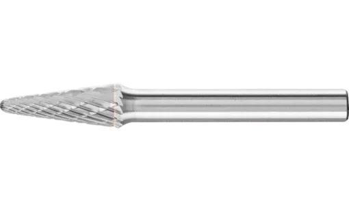 Борфреза ВК8 8,0мм конічна з закругленим кінцем зуб 3 PLUS хв. -6мм (KEL 0820/6)