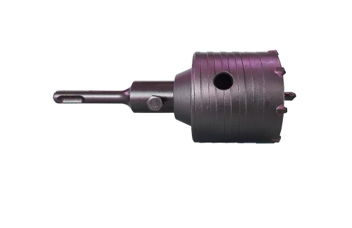 Коронка + 80мм в зборі, бетон, цегла