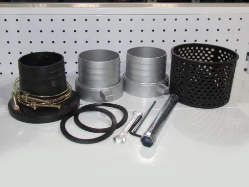 Мотопомпа рукав 100мм, 85м3/год, підйом 30м, чиста вода, SCWP100