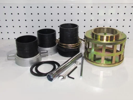 Мотопомпа рукав 75мм, 58м3/год, підйом 26м, брудна вода, SCWT80