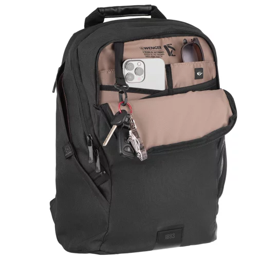 Рюкзак для ноутбука Wenger, MX Eco Light 16", темно-сірий