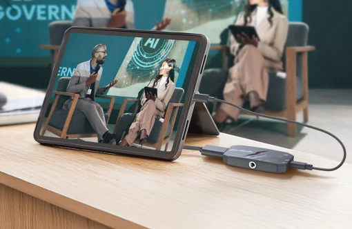 Пристрій захоплення відео AVerMedia BU113G2 CamStream 4K, 2160p144(pass-trought),1080p60(record), чорний