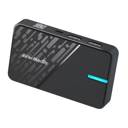 Пристрій захоплення відео AVerMedia GC311G2 StreamLine MINI+, 2160p60(pass-trought), 1080p60(record), чорний