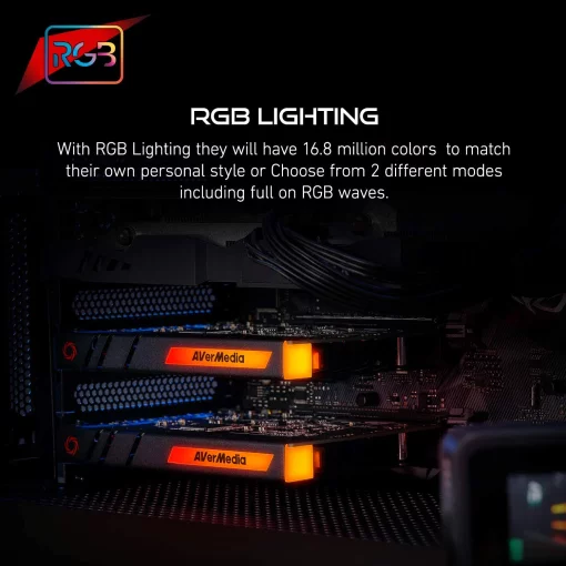 Карта захоплення відео AVerMedia GC570D DUO, 2160p60(pass-through) 1080p60(record), чорний