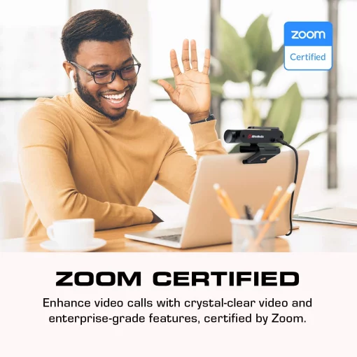 Вебкамера AVerMedia PW513 4K, 30fps, fixed focus, чорний