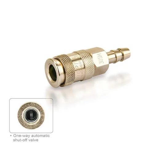 Швидкорознімне з'єднання на шланг 1/2" (12 мм) TOPTUL KA40SH2E