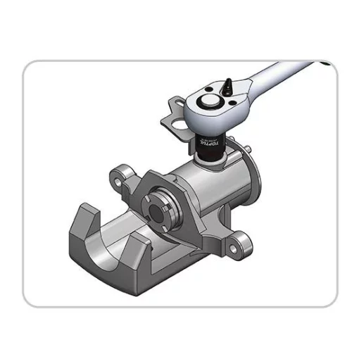 Головка 1/2" п'ятигранна 12,5 мм (для паливних насосів Nissan) TOPTUL JEBK1612