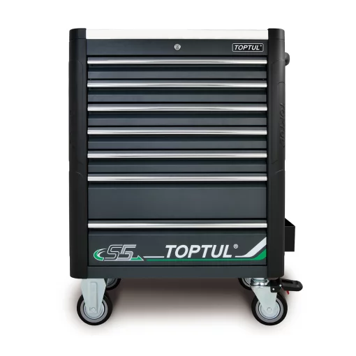 Візок з інструментом (BUMPER SERIES) 7 секцій 340ед. сірий TOPTUL GE-34029