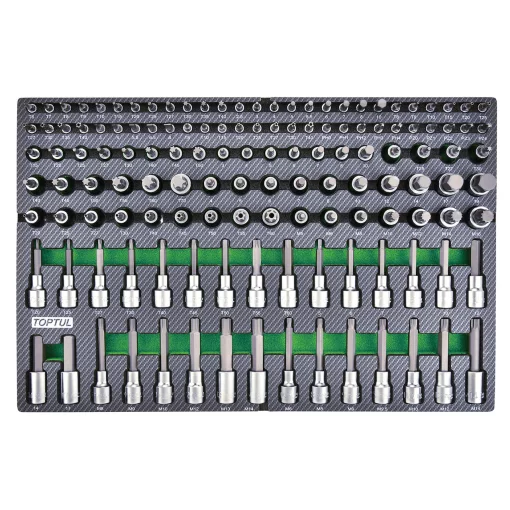 Візок з інструментом (BUMPER SERIES) 7 секцій 413ед. сірий TOPTUL GE-41330