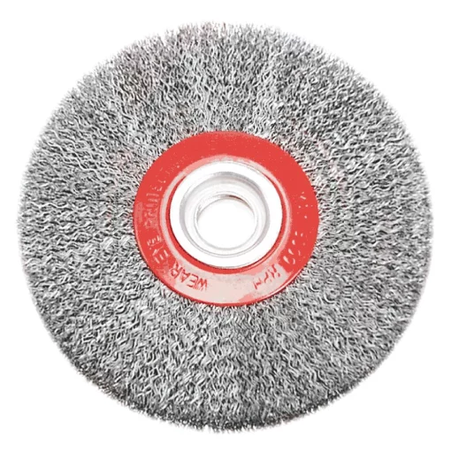 Щітка дискова Verto, рифлений дріт, 200мм, різьблення 32мм