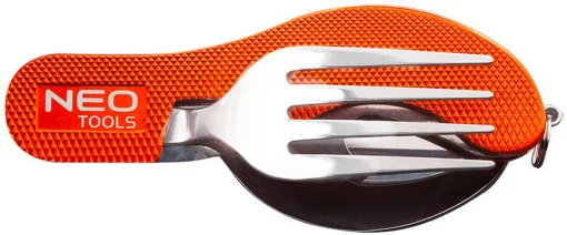 Ніж складаний Neo Tools, туристичний з виделкою та ложкою