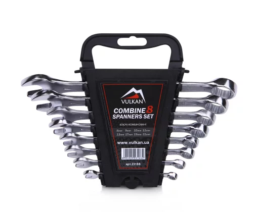 Набір ключів комб. 8-21мм 8од. на пластику