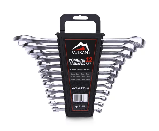 Набір ключів комб. 6-22мм 12од. на пластику