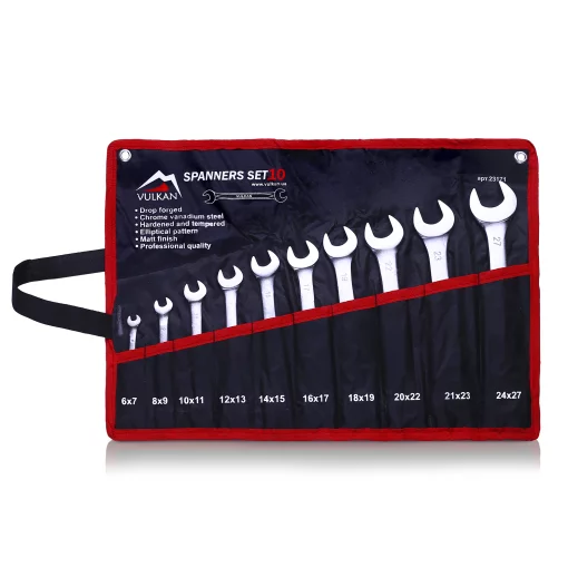 Набір ключів рожк. 6-27мм 10од.