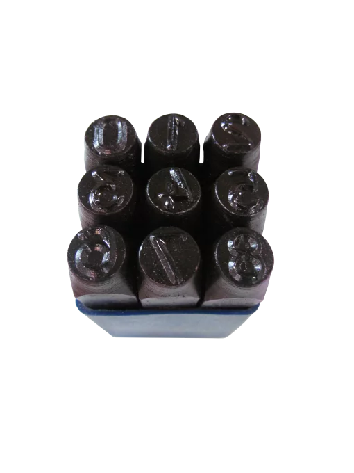 Набір клейм цифрових 2мм 9 одиниць