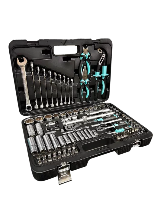 Набір інструментів 104од.1/4"-1/2" 4-32мм універсальний