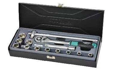 Набір головок 1/2" 14од. 10-24мм мет.кейс